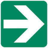 Green Arrow safety sign (GA2)