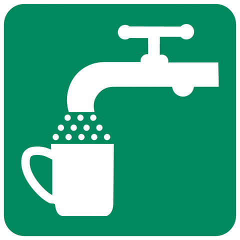 Drinking Water safety sign (GA6)