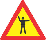 Traffic Control Ahead road sign (TW304)