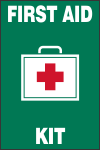First Aid Kit safety sign (FA18)
