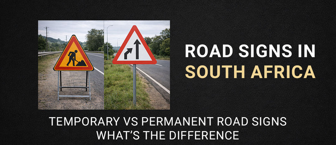 Temporary vs Permanent Road Signs, What’s the Difference
