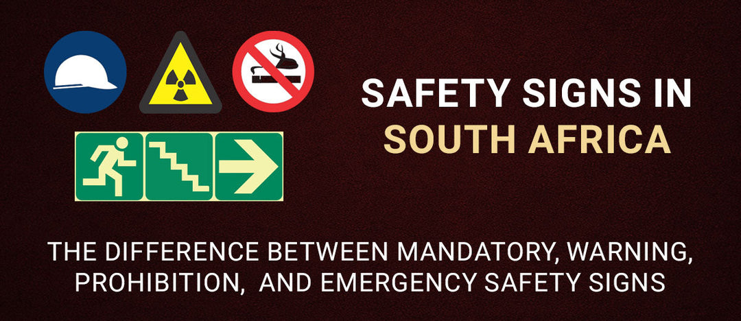 The Difference Between Mandatory, Warning, Prohibition, and Emergency Safety Signs