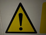 Caution : hot safety sign (CAT10)