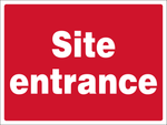 Site entrance safety sign (CONS0071)
