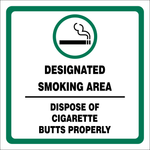 Smoking safety sign (DES03)