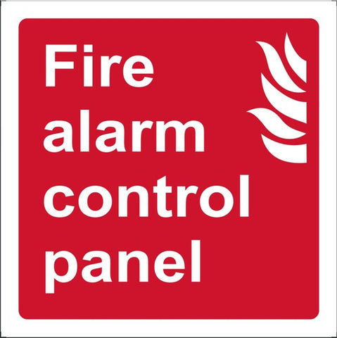 Fire Alarm Control Panel safety sign (FA11)
