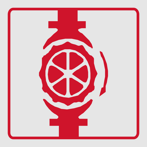 Sprinkler Valve reflective safety sign (FB06REF)