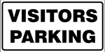 Visitors Parking safety sign (MV 36A)