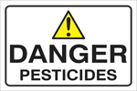 Danger : Pesticides safety sign (DAN065)