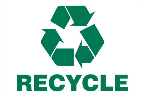 Recycle safety sign (REC016)