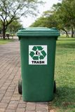 Trash Only Waste Disposal Safety Sign (REC018)