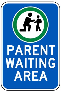 Notice  Parent Waiting area safety sign (NOT091)