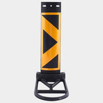 Temp Road Signs with Cones,  Delineators and Flag -  COMBO1