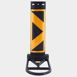 Temp Road Signs with Cones,  Delineators and Flag -  COMBO1