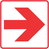 Location Of Fire-Fighting Equipment Right (Fb 1) symbolic safety sign