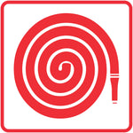 Fire Hose Reel SABS safety sign  (FB3)