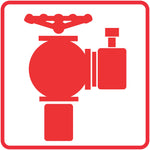 Fire Hydrant safety sign (FB4)