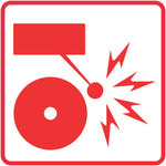 Fire Alarm SABS safety sign (FB5)
