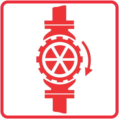 Sprinkler Stop Valve safety sign (FB6)