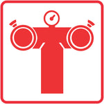 Fire Pump Connection SABS safety sign (FB8)