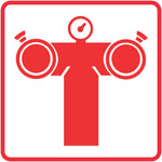 Fire Pump Connection safety sign (FB8)