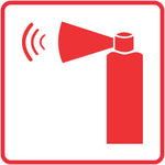 Hand Held Emergency Alarm SABS safety sign (FB13)