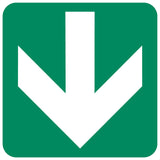 General Direction Below (Ga 2) symbolic safety sign
