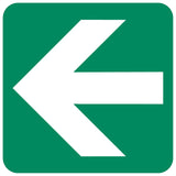 General Direction Left (Ga 2) symbolic safety sign