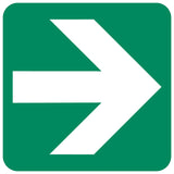 Green Arrow SABS safety sign (GA2)