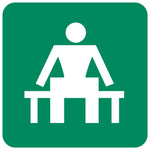 Waiting Place safety sign (GA 14)