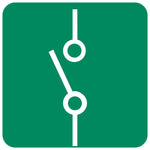 Electric Isolator Switch SABS safety sign (GA16)