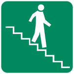 Stairs Going Down (Right) SABS safety sign (GA17.1)