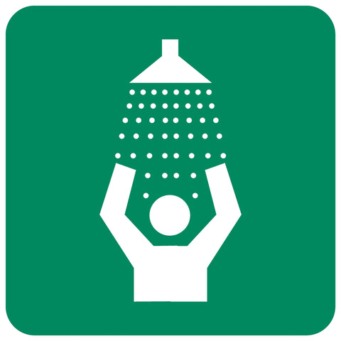 Safety Shower safety sign (GA 20)