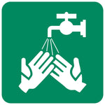 Tap For Washing Hands SABS safety sign (GA27)