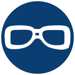 Eye Protection Shall Be Worn safety sign (MV 1)