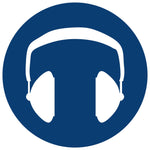 SABS Hearing Protection Shall Be Worn safety sign (MV4)