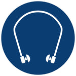 Hearing Protection Shall Be Worn safety sign (MV 19)