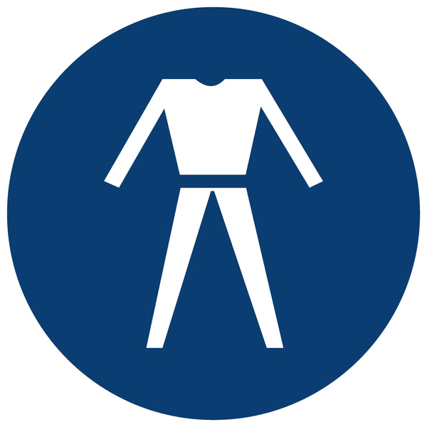 Overalls Shall Be Worn safety sign (MV 20) | Safety Sign Online