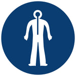Thermal Suit Shall Be Worn safety sign (MV 24)