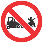 No Lifting On Trolleys SABS safety sign (PV30)