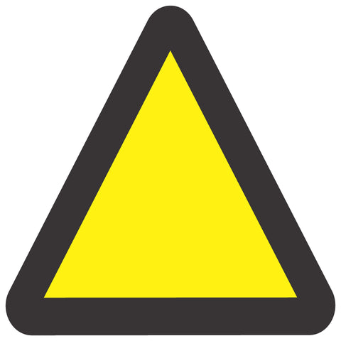 General Warning Of Hazard safety sign (WW 1)