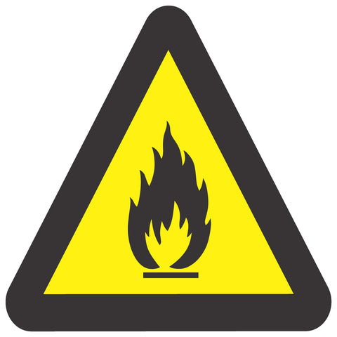 Beware Of Fire Hazard SABS safety sign (WW 2)