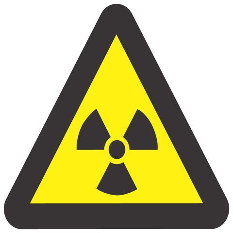 Beware Of Ionizing Radiation SABS safety sign (WW 6)