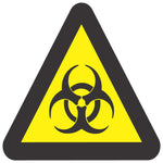 Beware Of Biological Hazard safety sign (WW11)