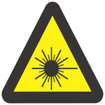 Beware Of Laser Hazard SABS safety sign (WW12)