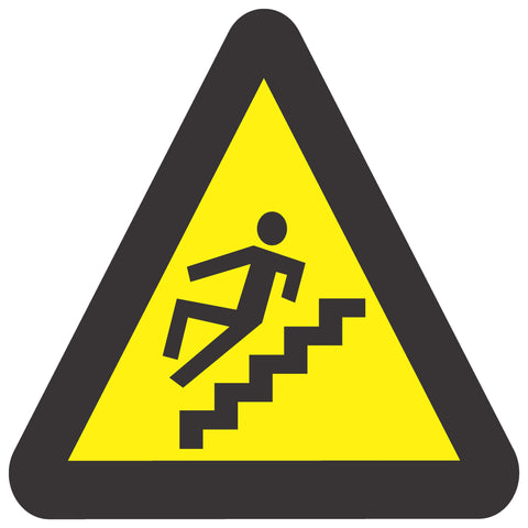 Beware Of Slippery Steps SABS safety sign (WW 22)