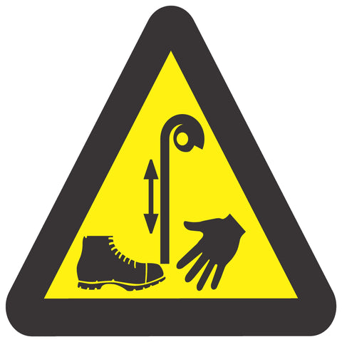 Beware Of Pulley SABS safety sign (WW37)