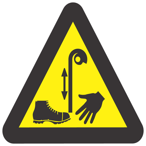 Beware Of Pulley SABS safety sign (WW 37)