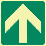 General Direction (ahead) (Gp 1) symbolic safety sign