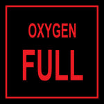 Oxygen Full safety sign (MV31)